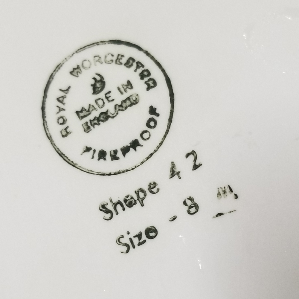 Royal Worcester Gourmet Oven China Oval Au Gratin Dishes Sz 8 Shape 42 - Picture 8 of 14